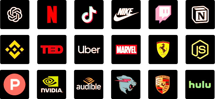 List of major companies using React.js and Next.js